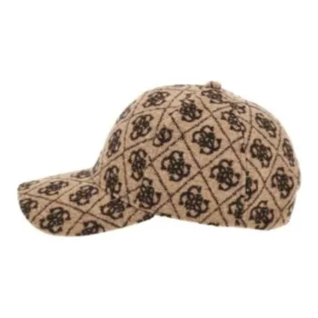 GUESS Polyester Baseball Caps Women's Brown
