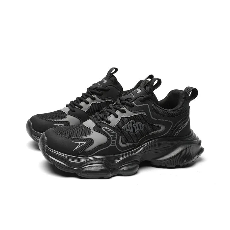 K-bird Wear-Resistant Height Increasing Lightweight Low-Top Chunky Sneakers Men's-3