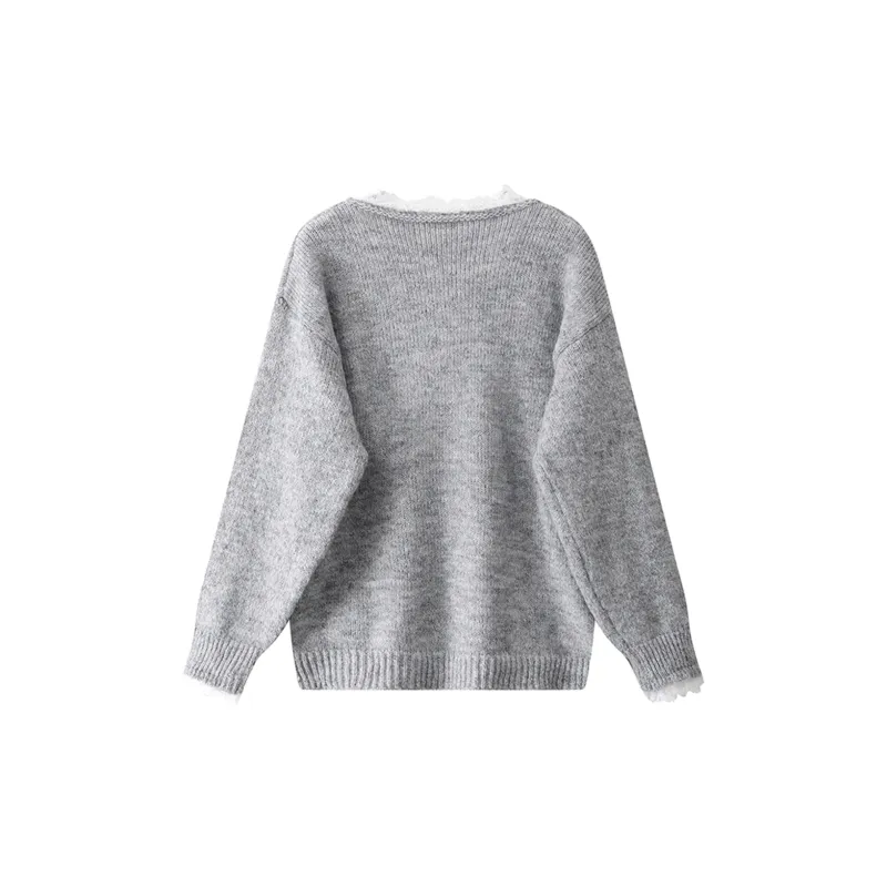 Flowers In Water Knitwear Women's-0