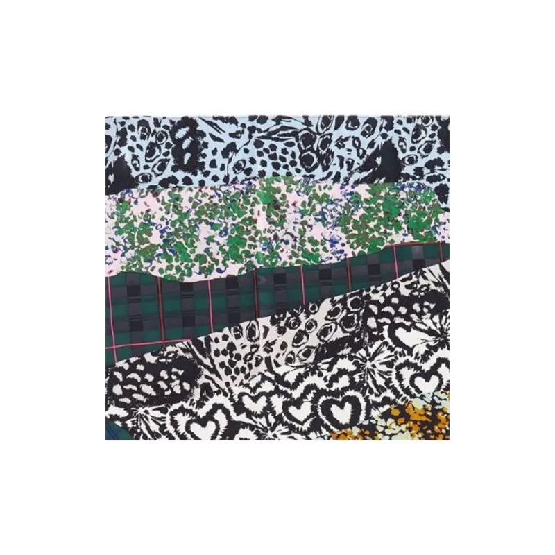 Bimba Y Lola Patchwork Scarf-2