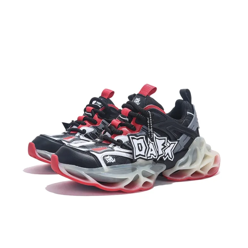 DAFK Support Height Increase Low Top Casual Running Shoes Men's-6
