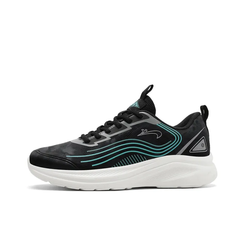 K bird Cushioning Rebound Wear Resistant Low Top Sprint Running Shoes Men's-0