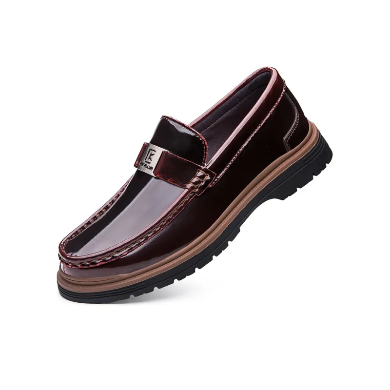 CKVUSAMG Loafers Men's Burgundy-2