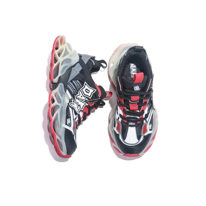 DAFK Support Height Increase Low Top Casual Running Shoes Men's-9