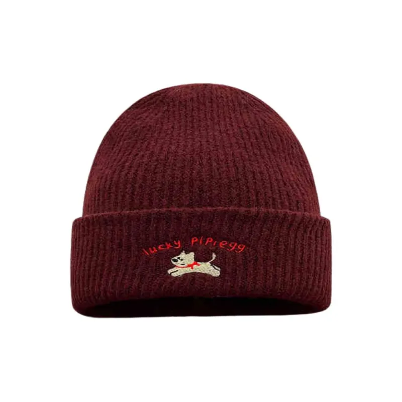 Mulinsen Knitted Fabric Beanies Unisex-5