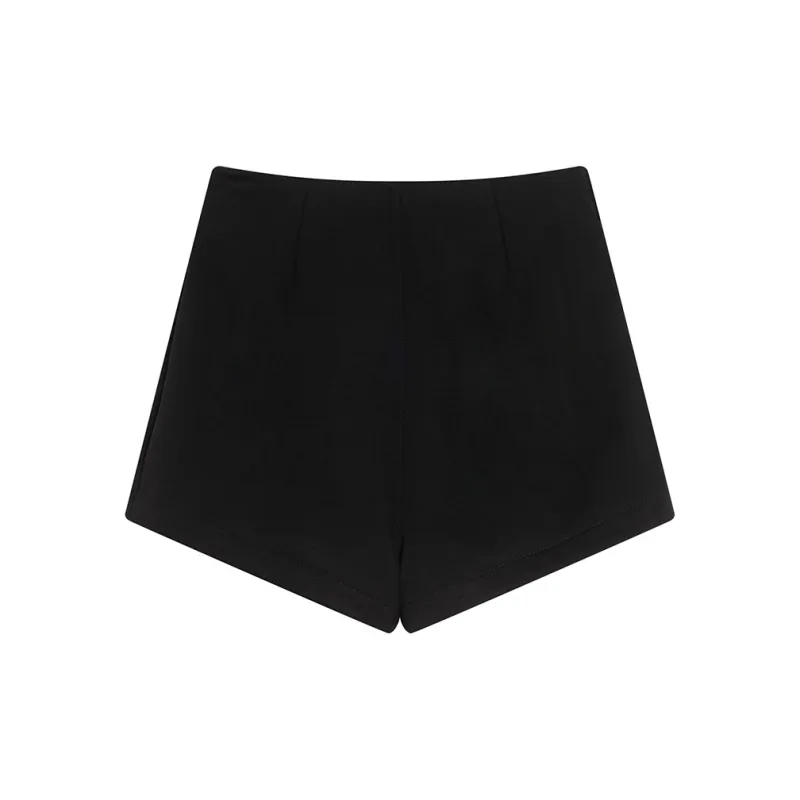 Ouyang Casual Shorts Women's Black-1