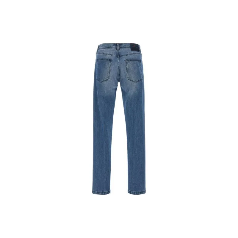 KITON Slim Cut Denim Jeans-1