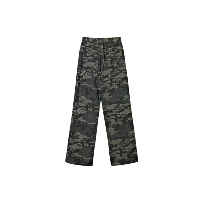 BENGEN Jeans Women's Camouflage-4