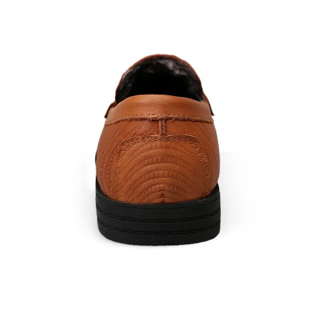 CKVUSAMG Loafers Unisex Red Brown/Khaki-17