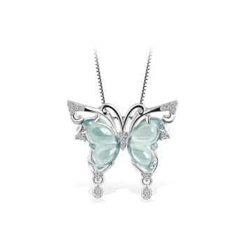 CARAT'S DIARY S925 Silver Collarbone Chain Necklace Women's