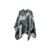 DB-DWS1120-D (Tie-Dye Shawl-Gray)