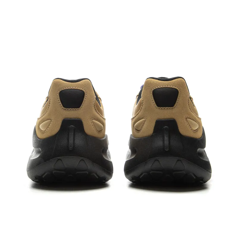 LiNing Cloud Wave Lace Cushioned Anti Slip And Wear Resistant Lightweight Low Top Casual Shoes Men's Curry Yellow-5