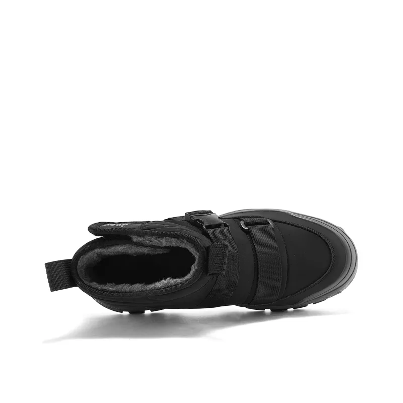 Jeep Snow Boots Men Black \ Gray \ Earth Yellow-12