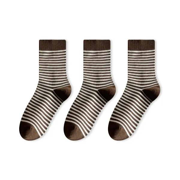Caramella Mid Calf Socks Women's Combo Set-11