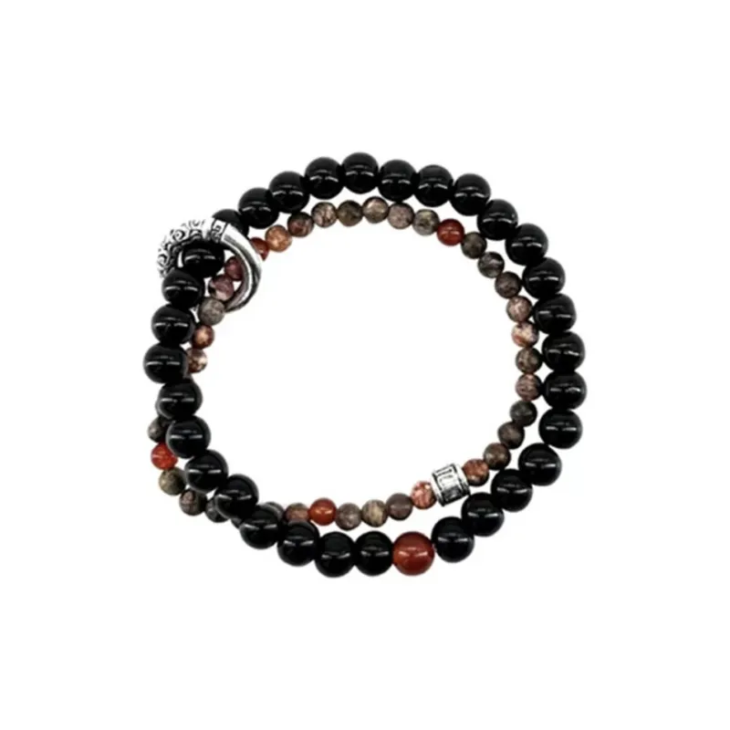 Fengyun Pavilion Colored Glaze Bracelets Unisex-5