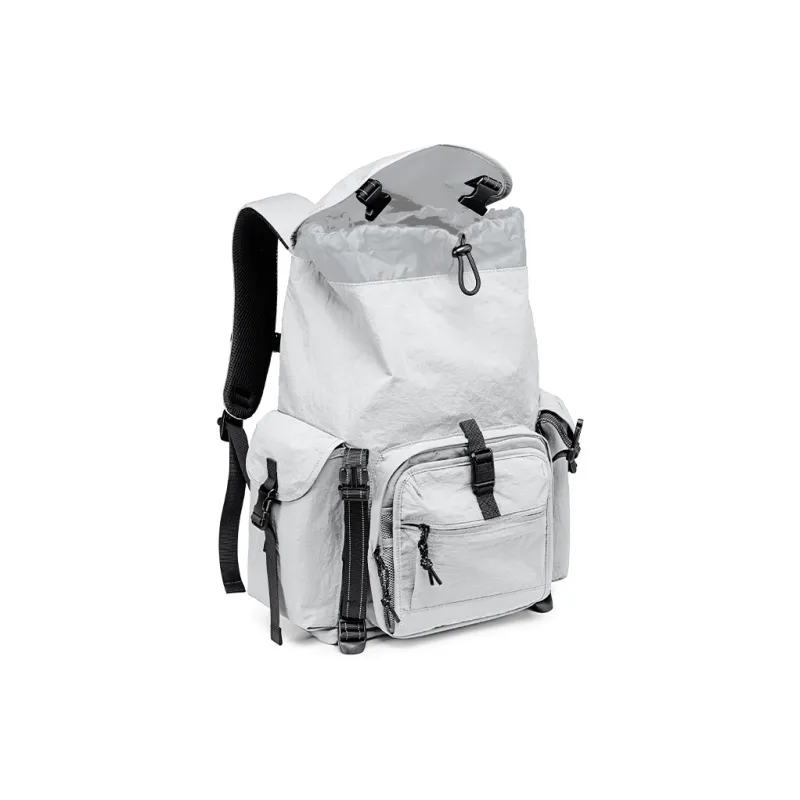 WINNER Nylon Backpack Large Size Unisex Brown/Black-18