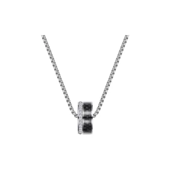 Cooraree Titanium Steel Necklaces Unisex