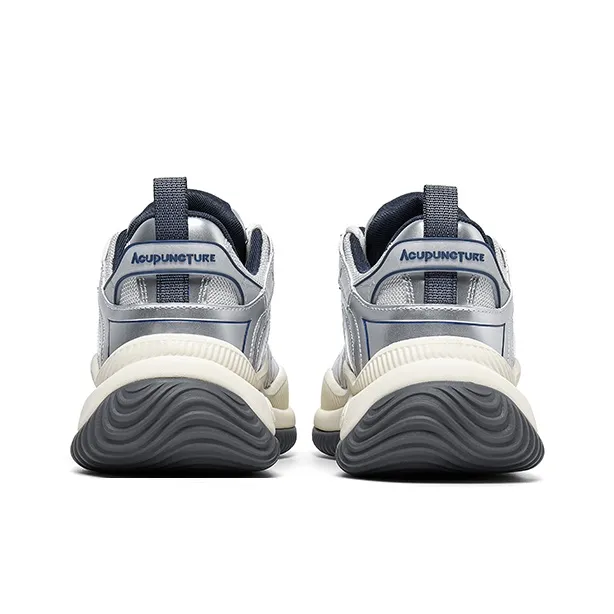 Acupuncture Cushioned Slip Resistant Breathable Lightweight Low Top Casual Shoes Women's-4
