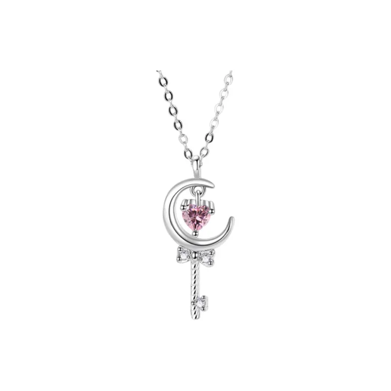 KLFOOK 999 Fine Silver Necklaces Women's-0