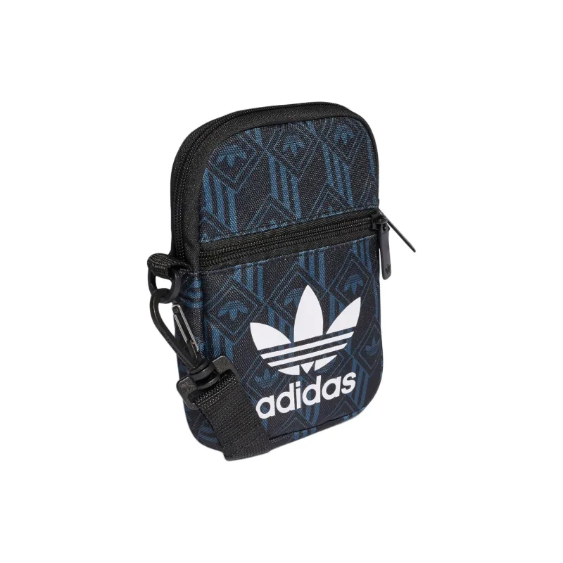 Adidas Originals Polyester Shoulder Bag Crossbody Bag Unisex Blue Black-1