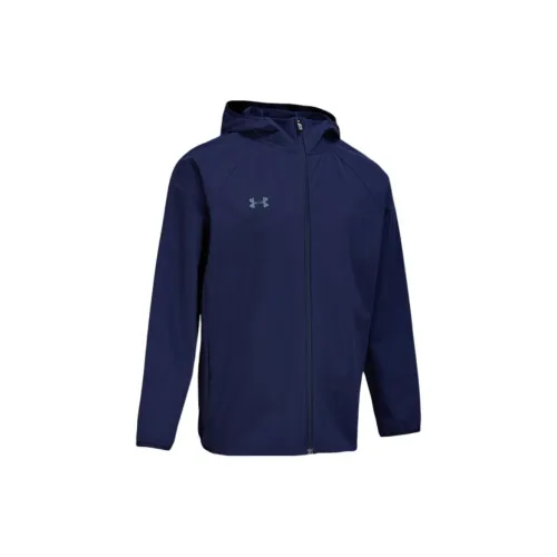 Under Armour Jackets Unisex Navy Blue