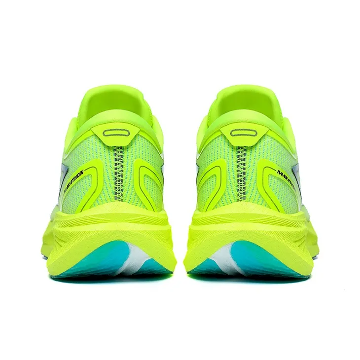 Up Run Fierce Wind Rocket Running Shoes Unisex Glow In The Dark Green-3