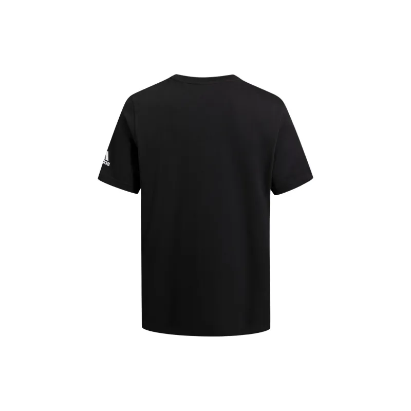 Adidas Training Athletics Graphic T Shirt Men's Black-1