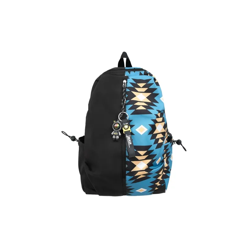 Moonshine Oxford Backpack Backpack Student Backpack Large Size Unisex Black-7