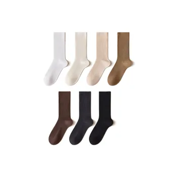 Temooues Mid Calf Socks Women's Combo Set