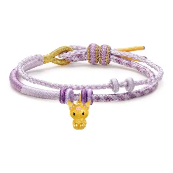 CHJ JEWELLERY Sanrio Series Gold Bracelet Women's