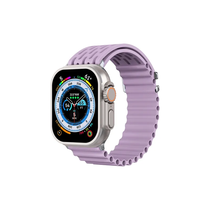 NCFCK Apple Compatibility Watch Band High Strength Silicone Material-45