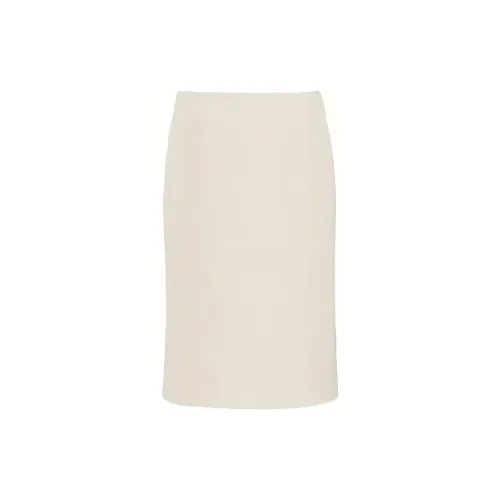 MIU MIU Casual Long Skirts Women's White