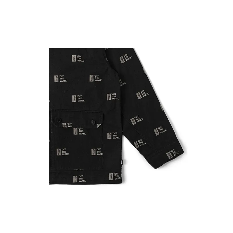 Vans Jackets Men Black-4