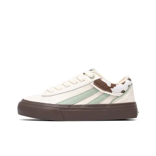 NSTCU Slip Resistant Skateboard Shoes Women's Mint Milk