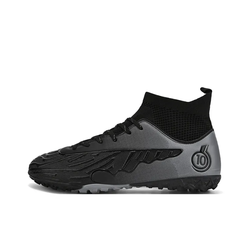 CAMKIDS Slip Resistant, Anti Kick, Waterproof, And Breathable High Top Kids' Soccer Shoes Teenagers-25