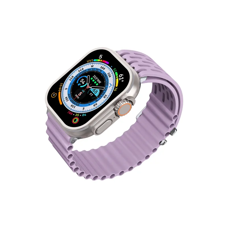NCFCK Apple Compatibility Watch Band High Strength Silicone Material-47