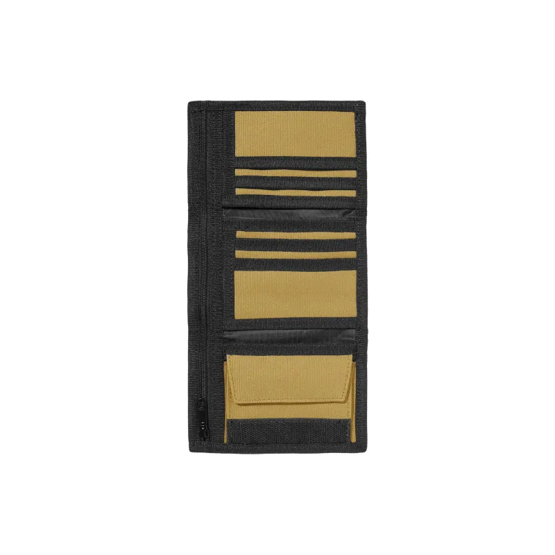 Carhartt WIP Polyester With Recycled Canvas Wallet Regular Unisex Agate Yellow-2