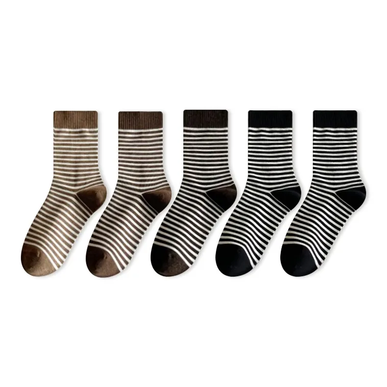 Caramella Mid Calf Socks Women's Combo Set-16