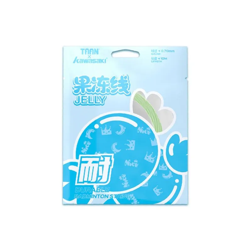 TAAN x Kawasaki/ X Stretch Durable, Both Features Badminton Racket Strings Nylon Thread Unisex-6