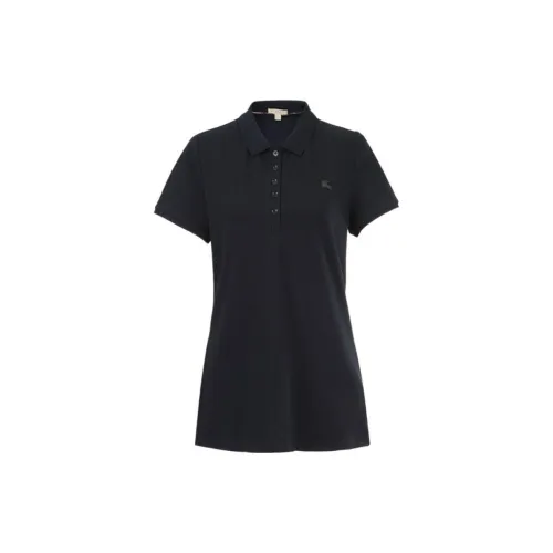 Burberry Polo Shirts Women's Dark Blue