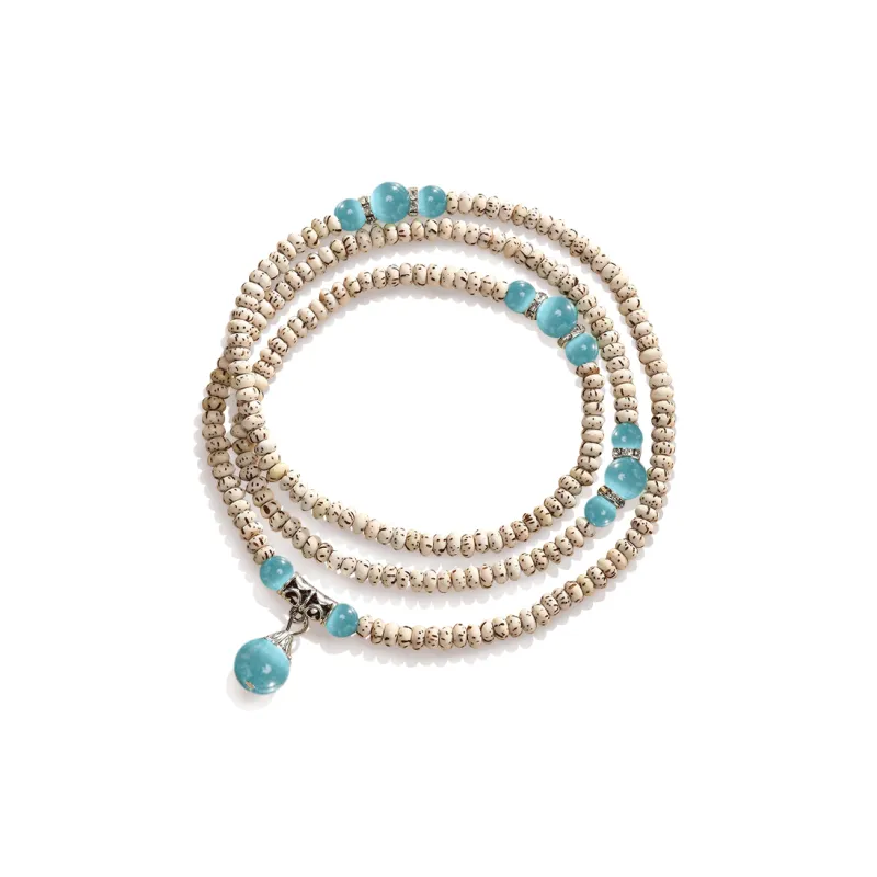 There Is You In The Long World Star Moon Bodhi Seeds Bracelets Unisex-0