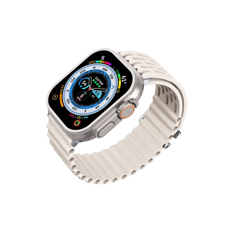 NCFCK Apple Compatibility Watch Band High Strength Silicone Material-44