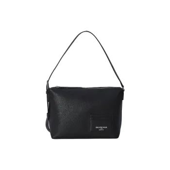 Balenciaga Credit Logo Detailed Small Messenger Bag