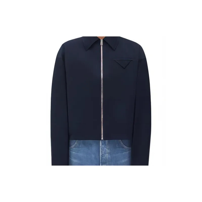 Bottega Veneta FW23 Jackets Coats Men's Marine Blue-5