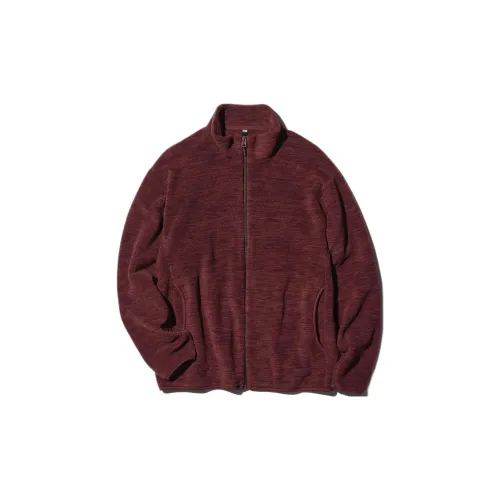 UNIQLO Jackets Unisex Maroon