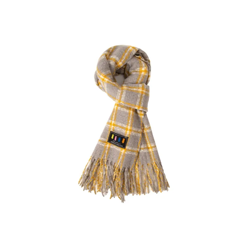 BAIJUAN Knit Scarves Unisex-1