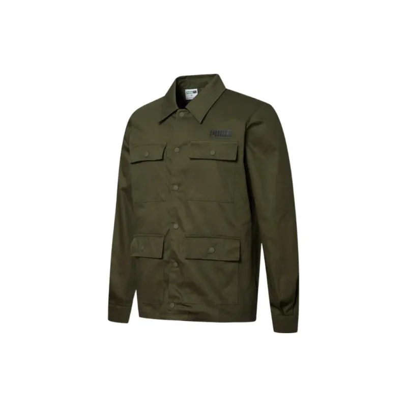 PUMA Jacket Men's Grape Leaf Green-1