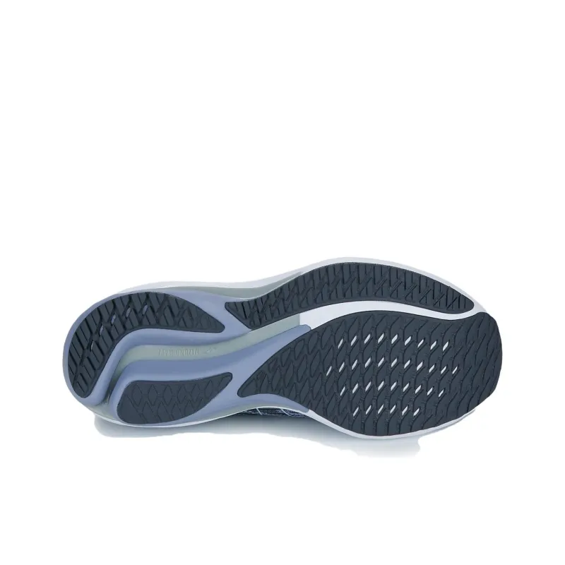 Mizuno Anti Slip Wear Resistant Low Top Running Shoes Women's Gray Blue-2
