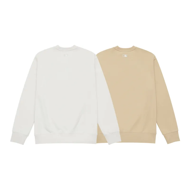 MLB New York Yankees Heart 24FW Sweatshirt Unisex 2 Pack Cream-1