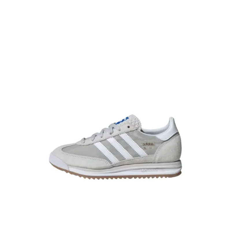 Adidas Originals SL 72 RS Anti Slip Wear Resistant Low Top Kids' Running Shoes Gray Kids'-0